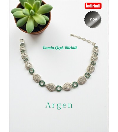 Tatlı Yeşil Damla Bileklik