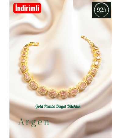 Gold Pembe Baget Bileklik