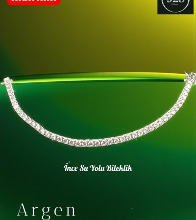 İNCE SU YOLU ZİRCONİA BİLEKLİK