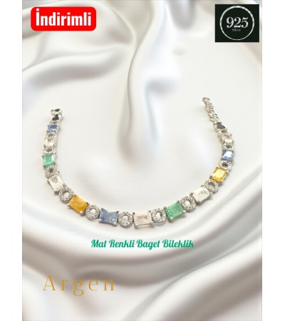 Pastel Renkli Baget Bileklik