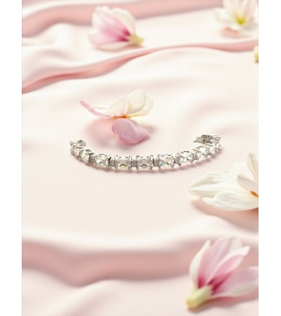 İnce Baget Zirconia Bileklik