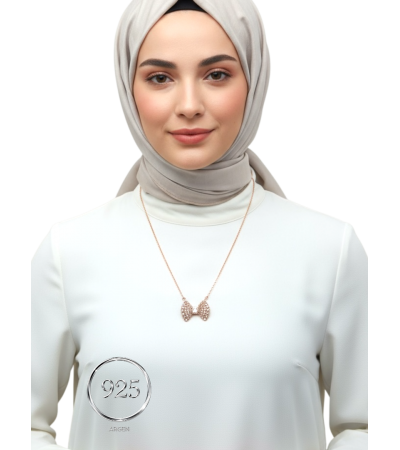 FİYONK ROSE GÜMÜŞ SET
