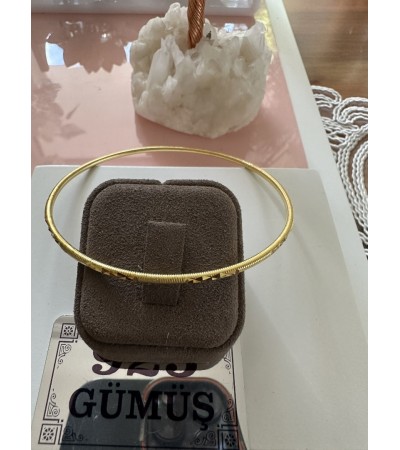 Gold Ajda Gümüş Bilezik
