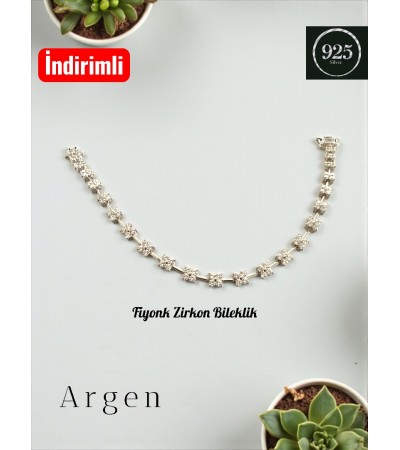 Fiyonk Zirkon Bileklik 