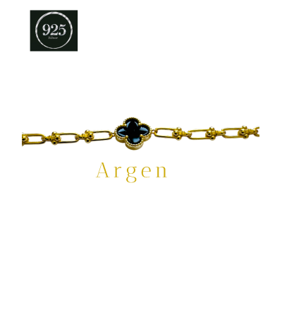 ÖZGÜN GOLD ELMAS KESİM MAVİ SEDEF ZİRKONİA BİLEKLİK