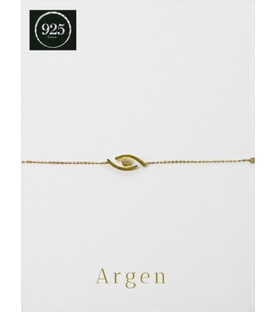ÖZGÜN GOLD ELMAS KESİM ZİRKONİA BİLEKLİK