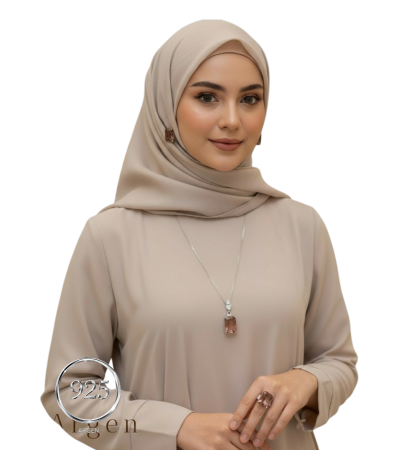 Zultanite Kadın Elegant Gümüş Set
