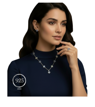 Marka Gümüş Kadın Set